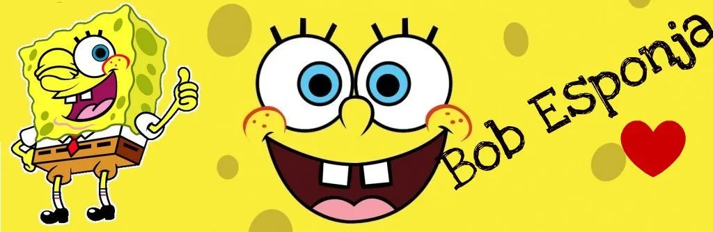 Bob esponja banner - Imagui