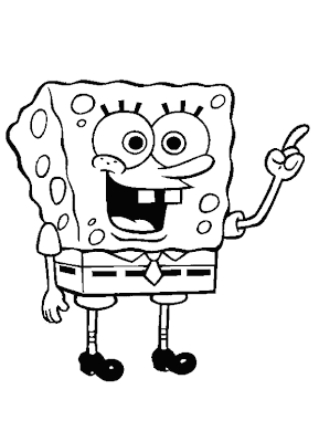 BOB ESPONJA PARA COLOREAR