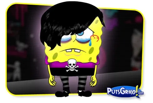 Bob Esponja Emo by ~putsgrilo on deviantART