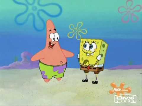 Bob esponja y patricio besandose - Imagui