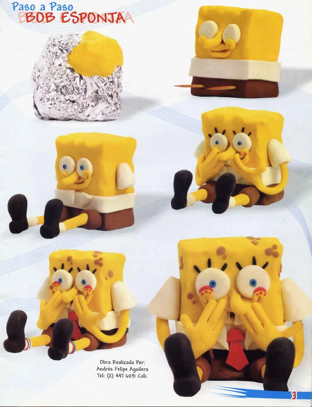 Bob Esponja en Plastilina -*