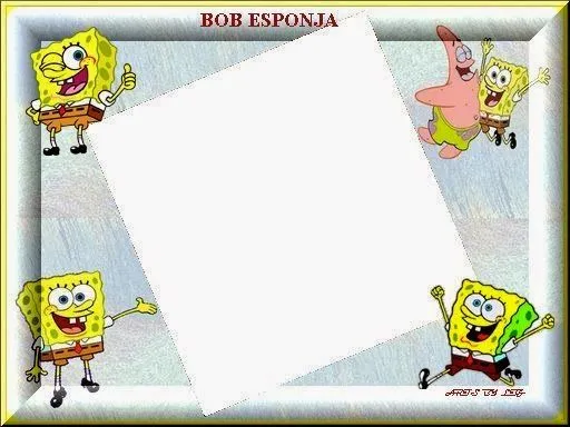 Bob Esponja: Tarjetas, Toppers o Etiquetas para Imprimir Gratis ...