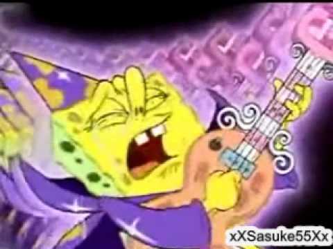 Bob Esponja tocando guitarra - Imagui