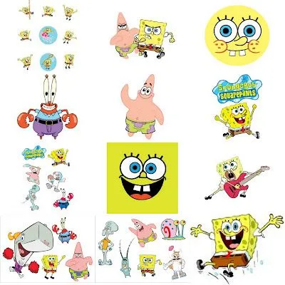 Bob Esponja en vector (Vector Sponge Bob) | Recursos 2D.