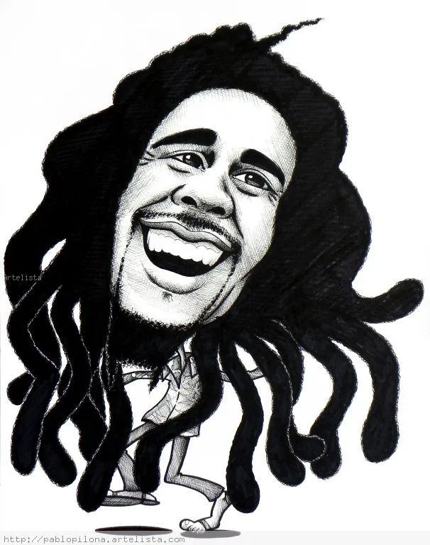 Bob Marley Pablo Piloña - Artelista.com