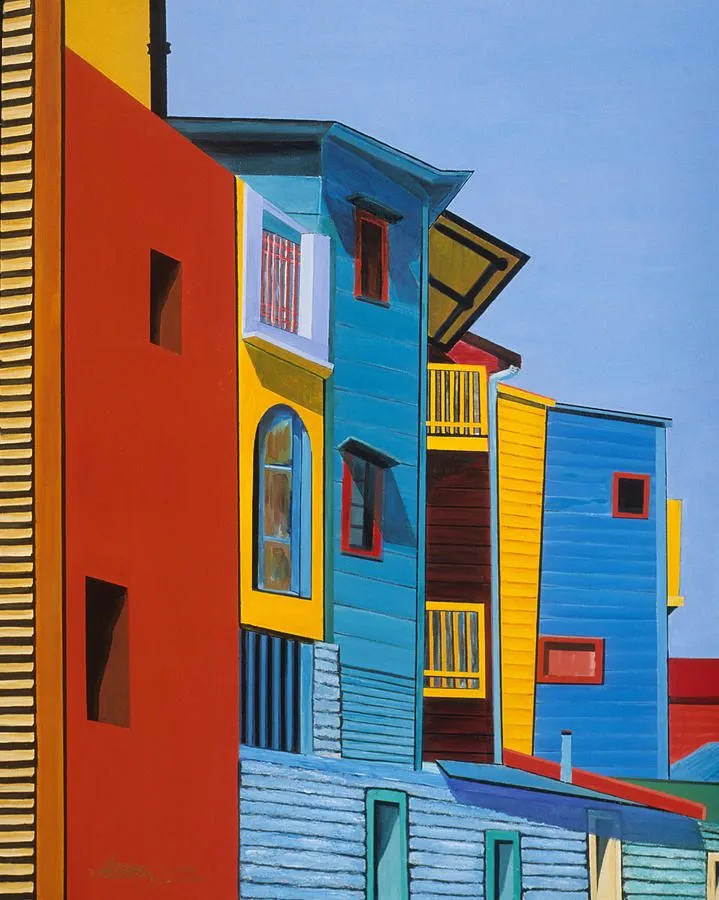 La Boca Paintings for Sale