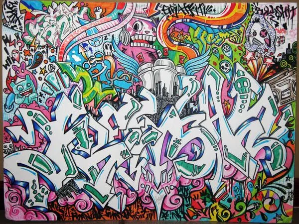 Boceto (X) | Cómo ser madre de un graffitero … gustos y disgustos