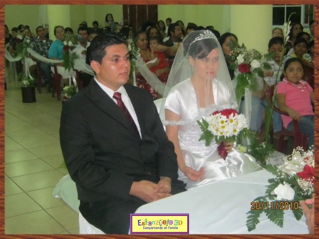 Boda en Iglesia Cristiana Evangélica Amigos de Estanzuela