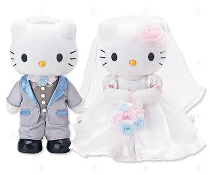 Boda original con estilo Hello Kitty