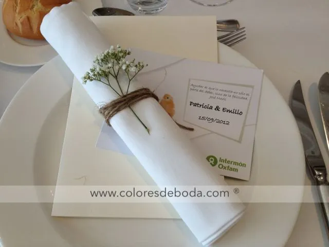 Bodas de Blog, Patricia y Emilio | Colores de Boda