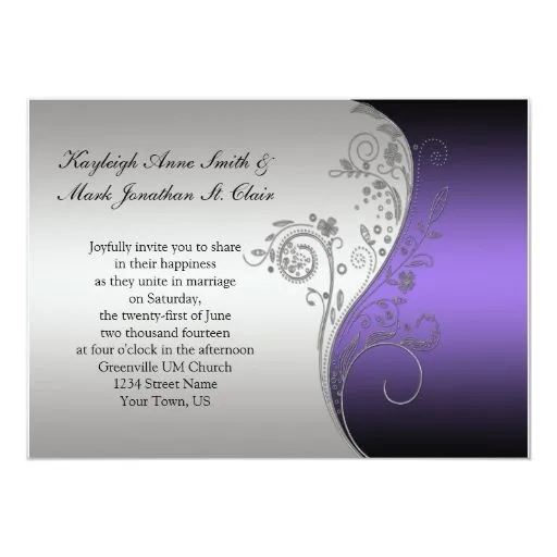 De la bodas de plata negra del vintage invitación | Zazzle