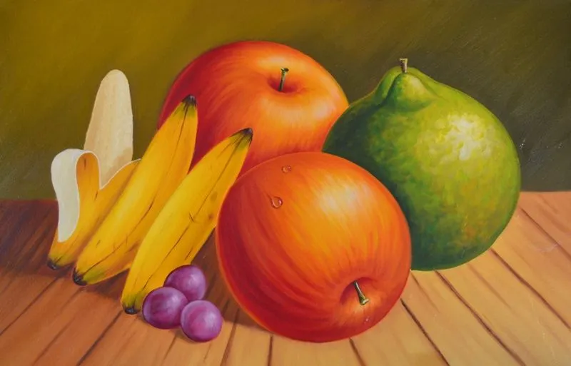 Bodegon de frutas para colorear faciles - Imagui