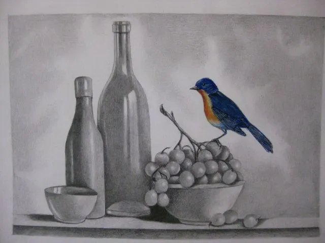 BODEGON A LAPIZ | Dibujo a lápiz | Pinterest