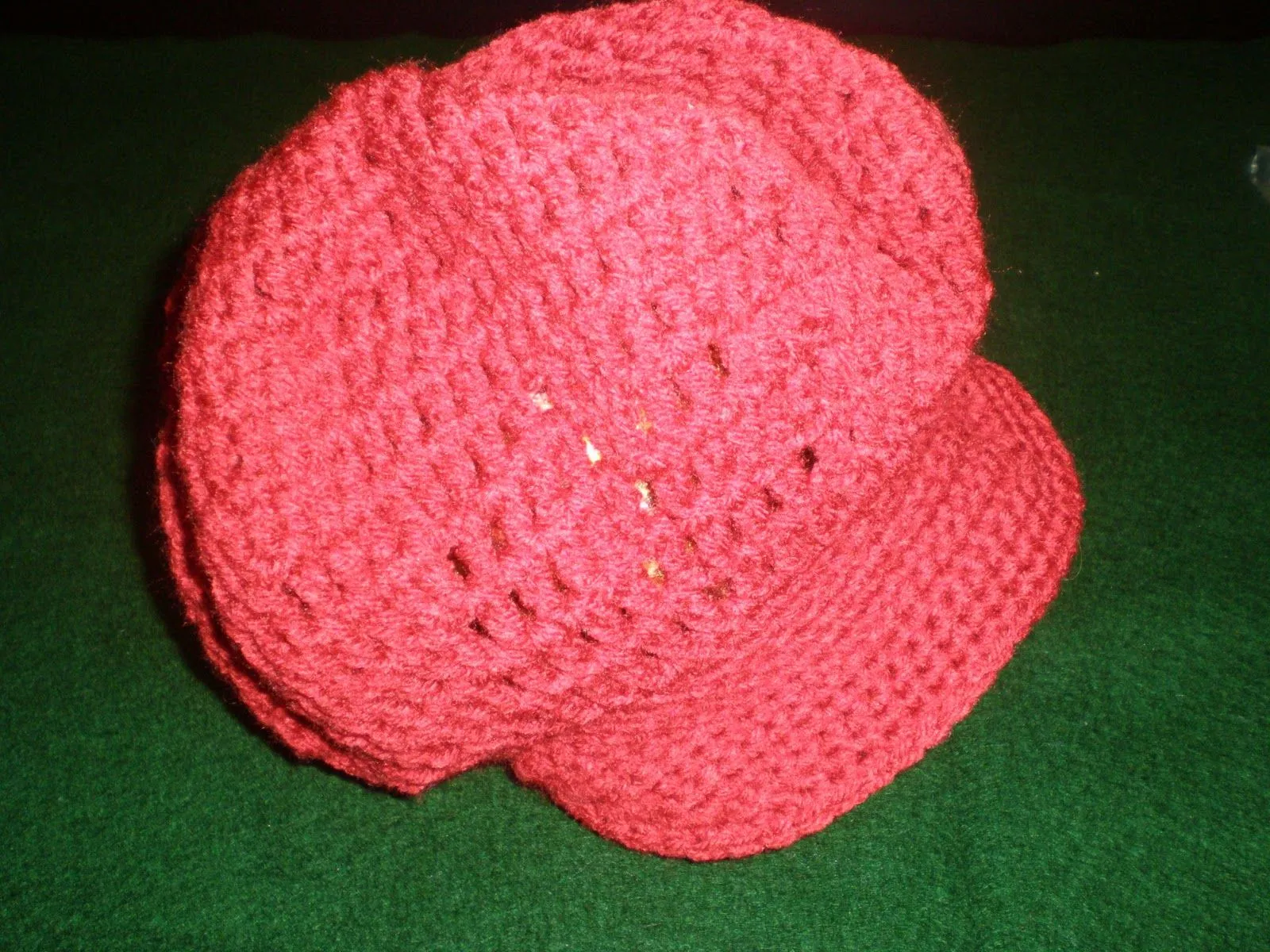 Boina con visera a crochet - Imagui