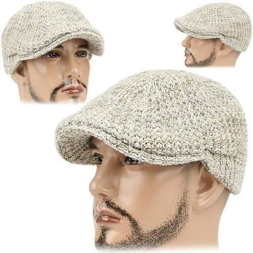 Boinas tejidas para hombre - Imagui | gorros | Pinterest