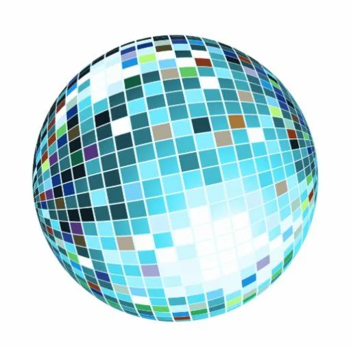 Bola de discoteca esculturas fotograficas | Zazzle