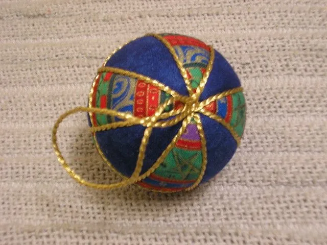 Bola de navidad de patchwork sin aguja | Flickr - Photo Sharing!