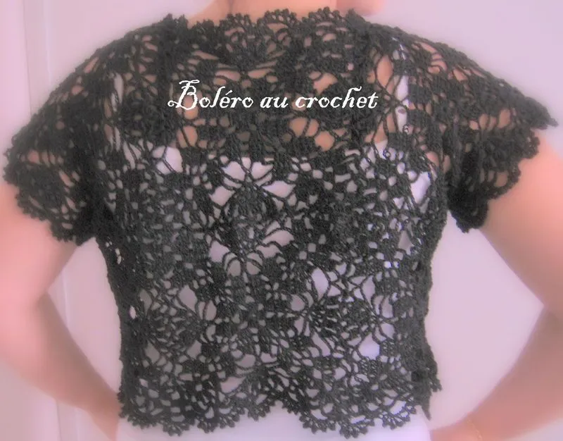 Bolero au crochet explications | Neue Stile und Modetrends