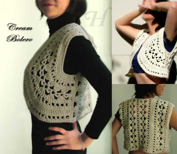 Boleros crochet - Imagui