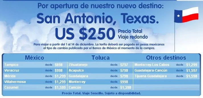 Boletos de avion con Interjet vuelos promociones y ofertas de ...