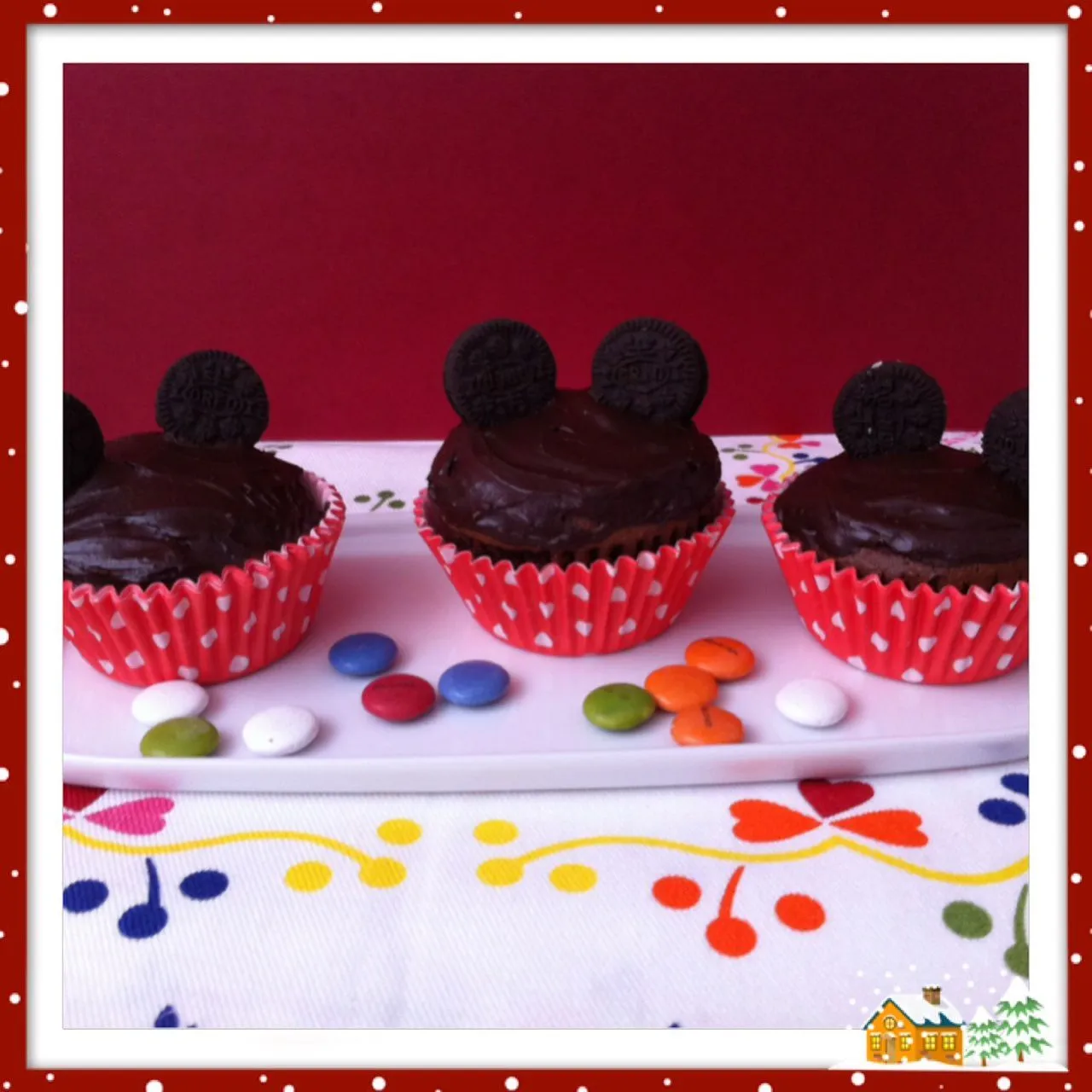 CUPCAKES DE MINNIE MOUSE - El blog de estrela