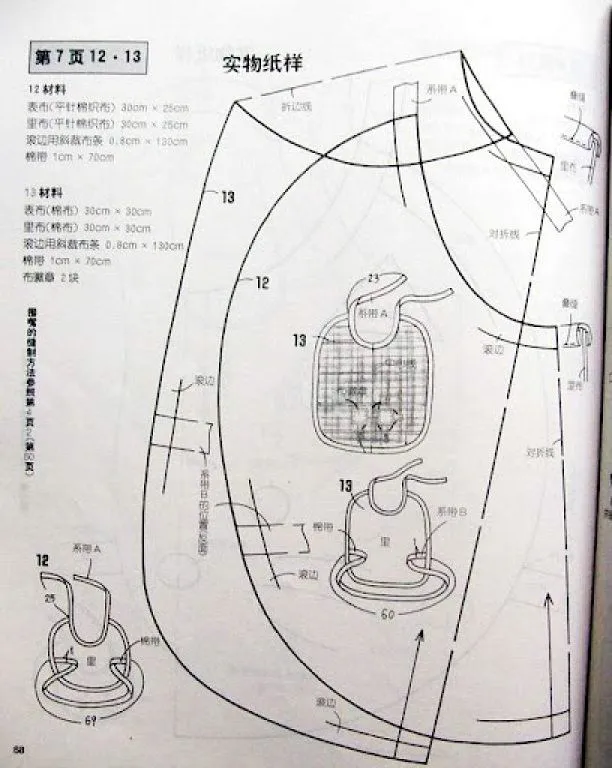 babero patchwork | Aprender manualidades es facilisimo.com