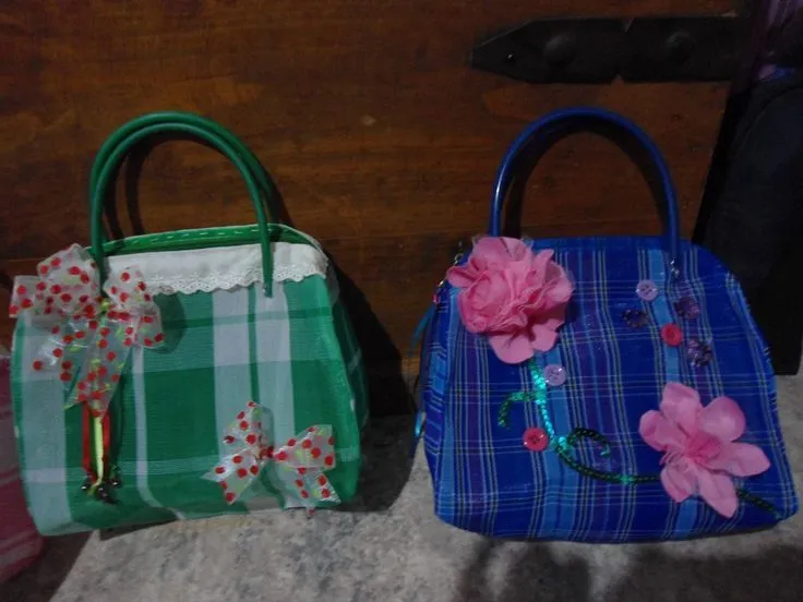 Bolsa de mandado decorada | Bolsas decoradas | Pinterest
