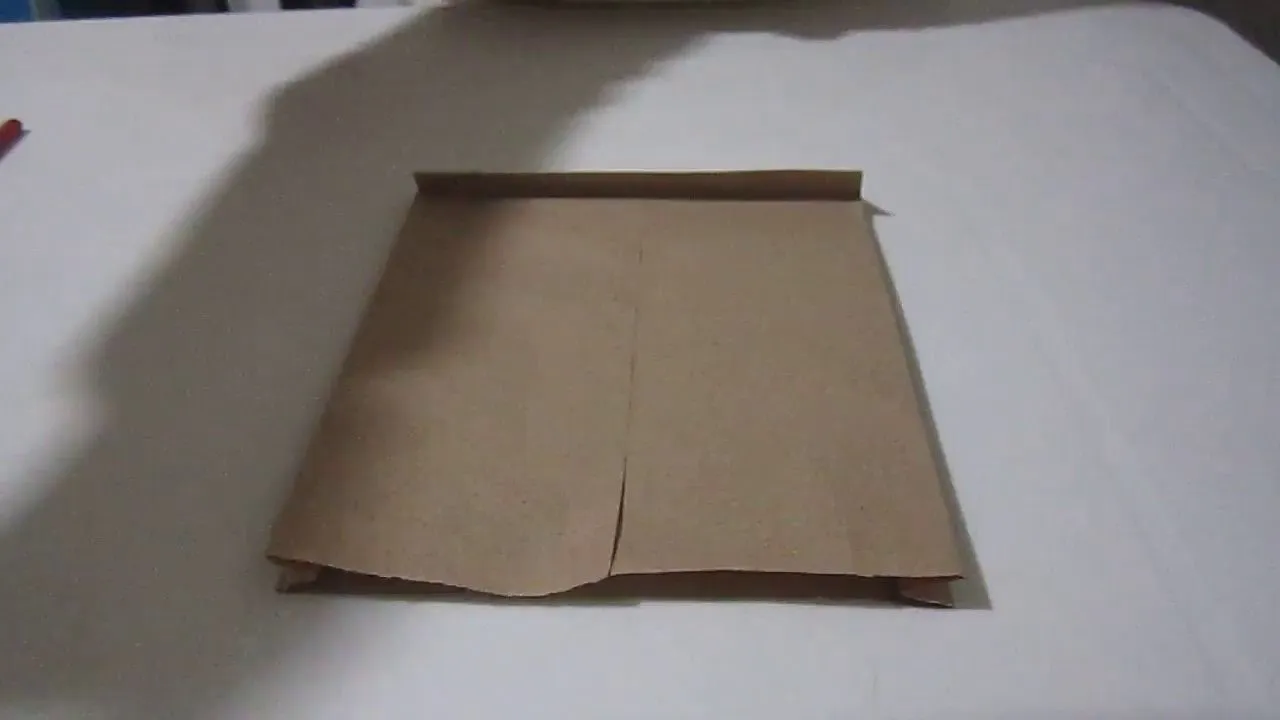 como hacer bolsa de papel kraft en 5 minutos - YouTube