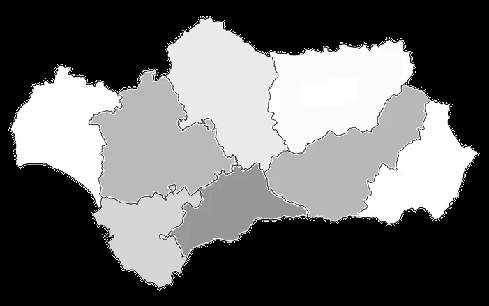 La bolsa de papel: Mapas de Andalucía para imprimir