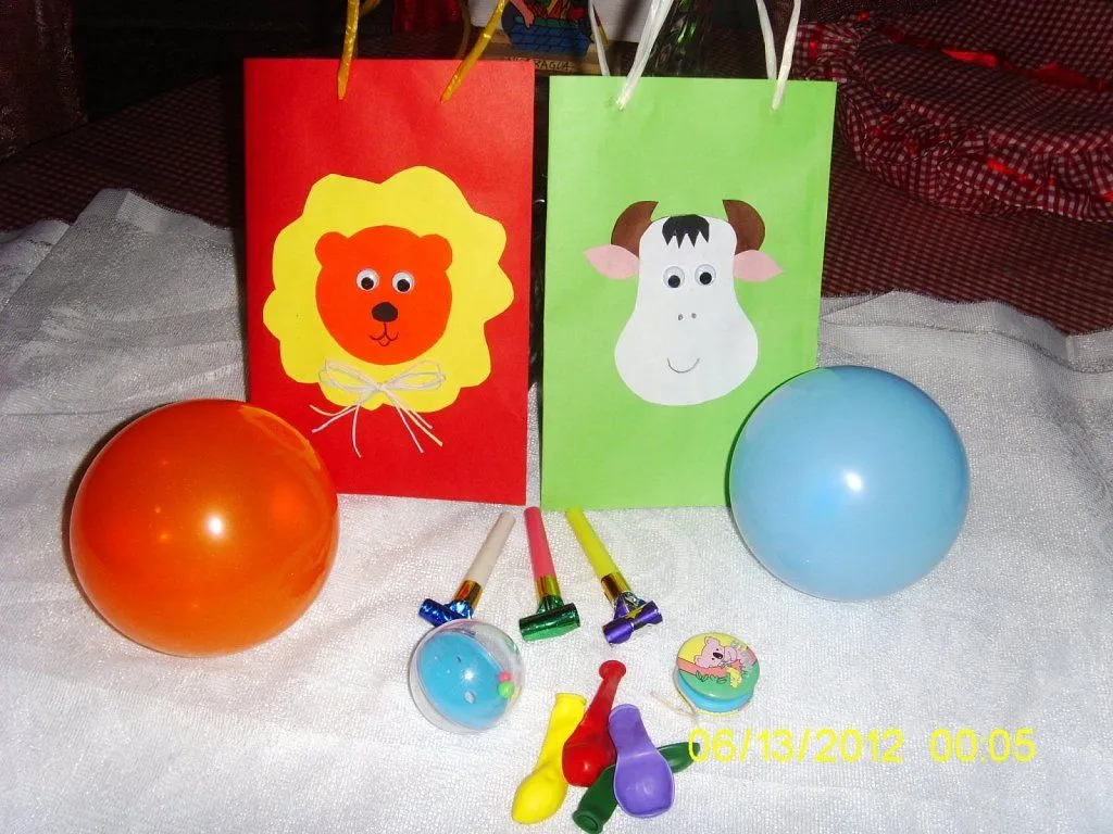 bolsas para fiestas infantiles | Aprender manualidades es facilisimo.