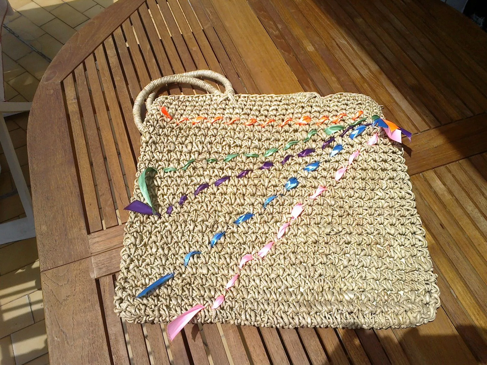 Bolsas de paja decoradas / straw bags decorated | NatCar