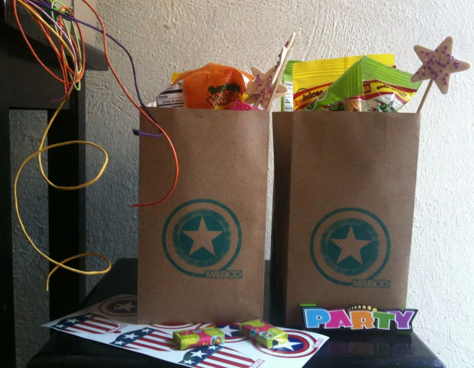 Bolsas para sorpresas de cumpleaños - Imagui