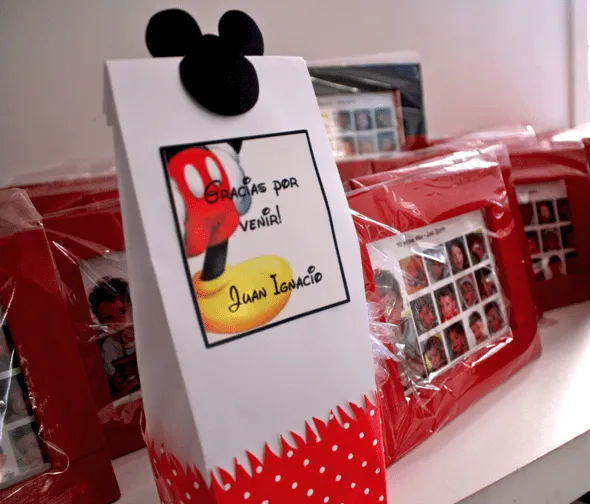 Bolsitas para cumpleaños de Mickey - Imagui