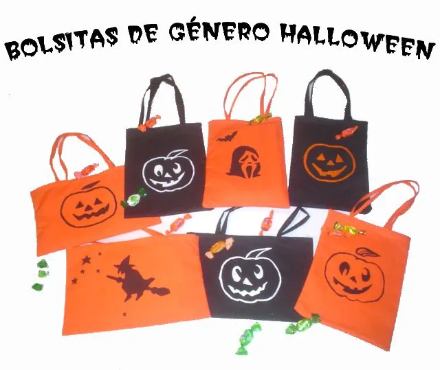 Bolsitas de dulces para Halloween - Imagui