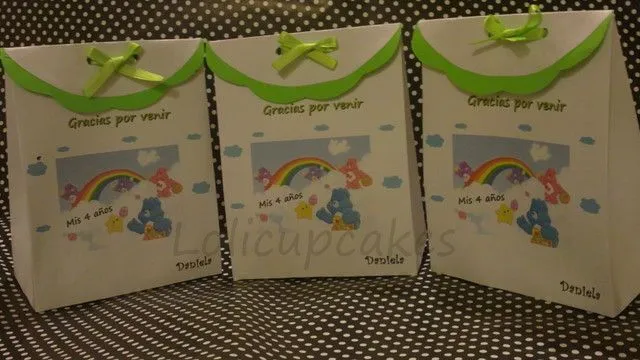 Bolsitas de ositos cariñositos | Fiestas y cumples temáticos