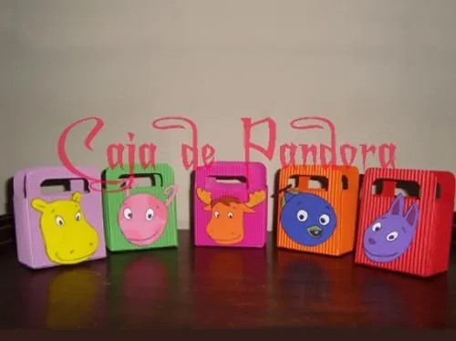 Bolsitas para sorpresita con personajes para cumpleaños infantiles ...