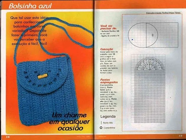 Bolsitos para niñas a ganchillo | laboresdeesther Ganchillo y crochet