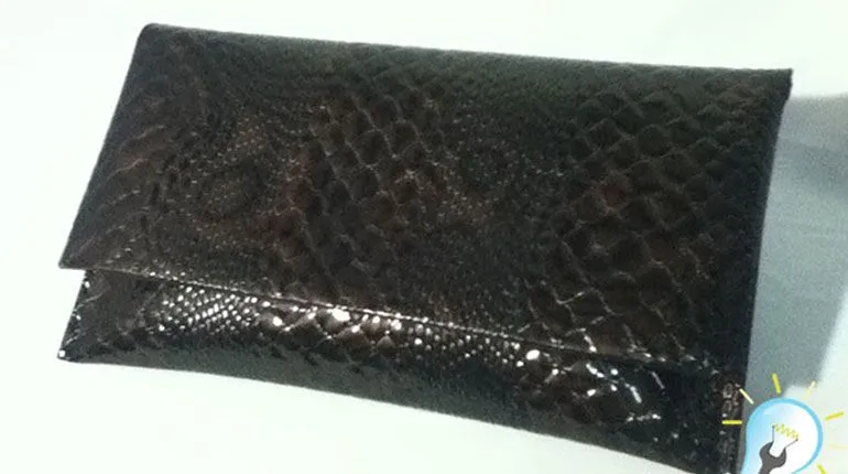 Cómo Lo Hago | Cómo hacer un bolso tipo sobre con un mantel individual