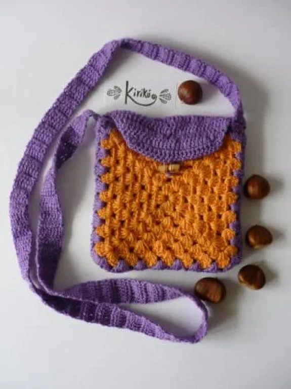 Como tejer carteras a crochet paso a paso - Imagui