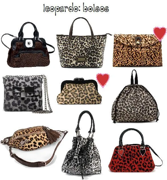 Bolsos de leopardo - Imagui