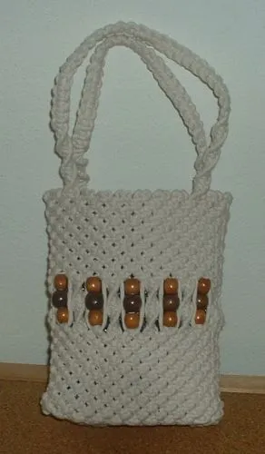 Imagen Mini Bolso en Macrame - grupos.