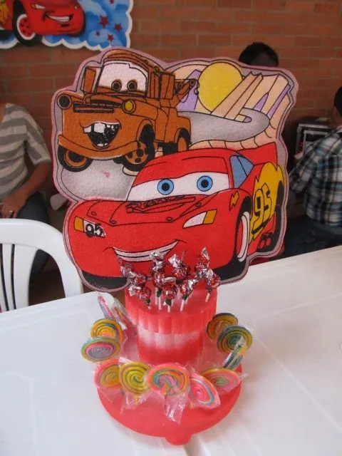 BOMBONERAS DE CARS - Imagui