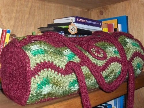 Tejiendo siempre...: Al fin la bolsa!!!