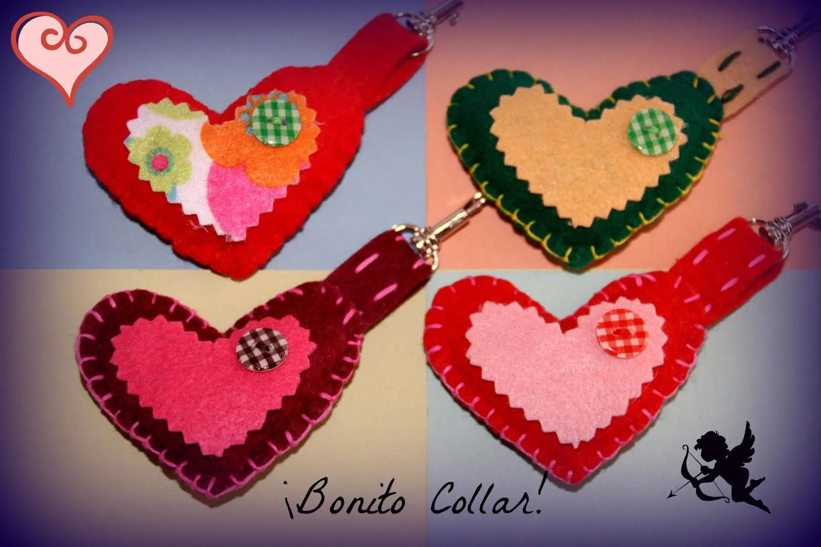 Bonito Collar!: Llaveros San Valentín