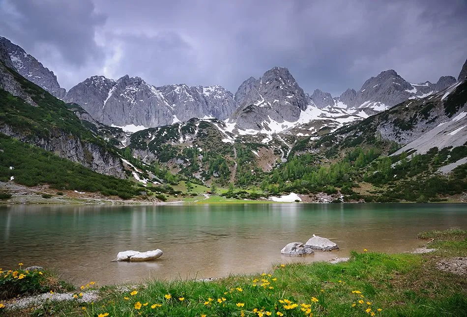 Bonitos paisajes de las praderas