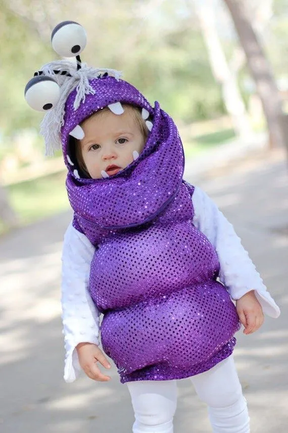 Boo Monster Costume Monster's Inc. Purple Size 12 by punkiemonkey