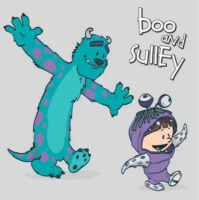 Boo Sullivan Calvin Hobbes by marinpoppins on DeviantArt