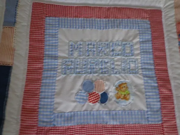 patchwork bordado | Aprender manualidades es facilisimo.