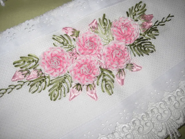 Bordados em fita - Imagui