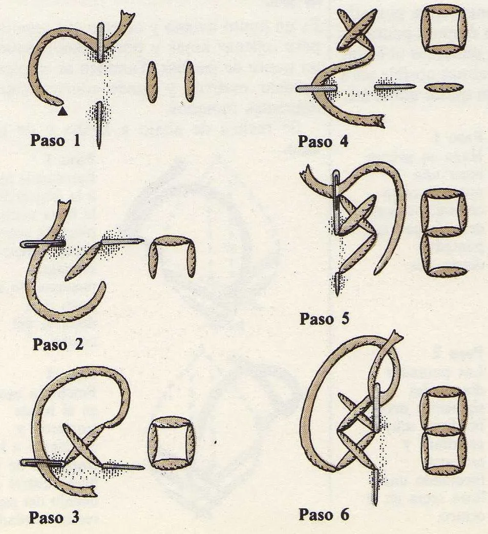 Bordados de Fina: Punto de cruz y cuadrado.- Bordados de Fina.